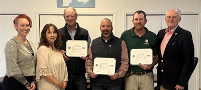Historic Honor: Clemson Public Works Employees, City Recognized For Exceptional Support Of Service Members