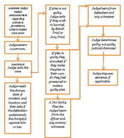 Bench Trial Flow Chart Bench Trial Flow Chart