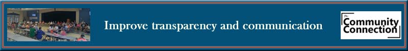Improve transparency and communication Improve transparency and communication