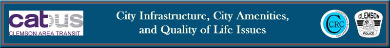 City Infrastructure, City Amenities, and Quality of Life Issues City Infrastructure, City Amenities, and Quality of Life Issues